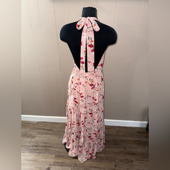 Aakaa Pink Floral Maxi Dress - Picture 4 of 11